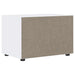 Dulap TV "VISNES" alb 60x40x38 cm lemn de prelucrare - WALTI WALTI