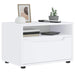 Dulap TV "VISNES" alb 60x40x38 cm lemn de prelucrare - WALTI WALTI