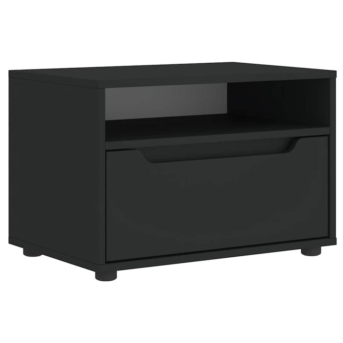 Dulap TV „VISNES” Negru 60x40x38 cm lemn prelucrat - WALTI WALTI