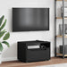Dulap TV „VISNES” Negru 60x40x38 cm lemn prelucrat - WALTI WALTI