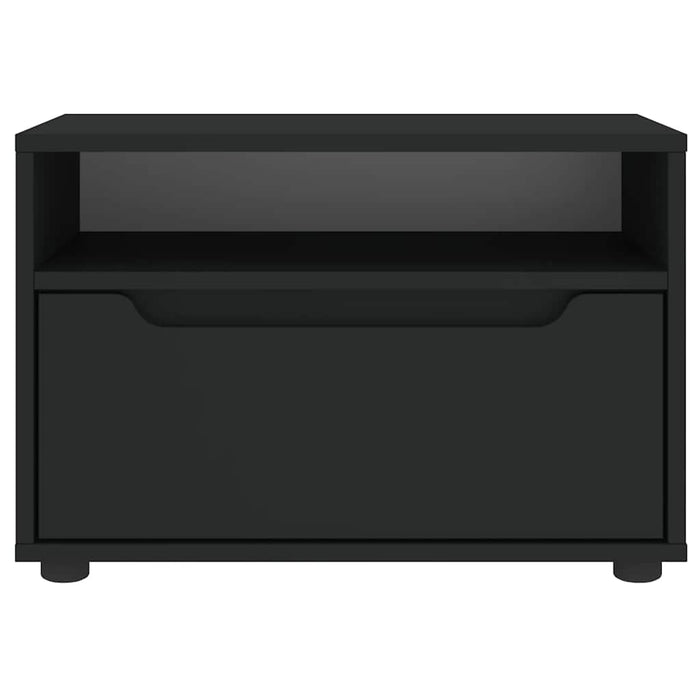 Dulap TV „VISNES” Negru 60x40x38 cm lemn prelucrat - WALTI WALTI