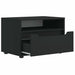 Dulap TV „VISNES” Negru 60x40x38 cm lemn prelucrat - WALTI WALTI