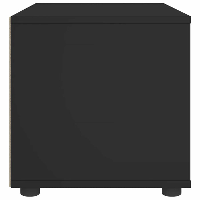Dulap TV „VISNES” Negru 60x40x38 cm lemn prelucrat - WALTI WALTI