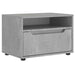 Dulap TV "VISNES" Beton Gri 60x40x38 cm Lemn prelucrat - WALTI WALTI