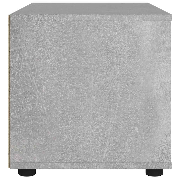 Dulap TV "VISNES" Beton Gri 60x40x38 cm Lemn prelucrat - WALTI WALTI
