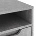 Dulap TV "VISNES" Beton Gri 60x40x38 cm Lemn prelucrat - WALTI WALTI