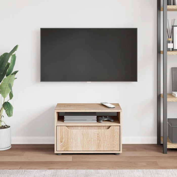 Dulap TV „VISNES” Stejar Sonoma 60x40x38 cm lemn prelucrat - WALTI WALTI
