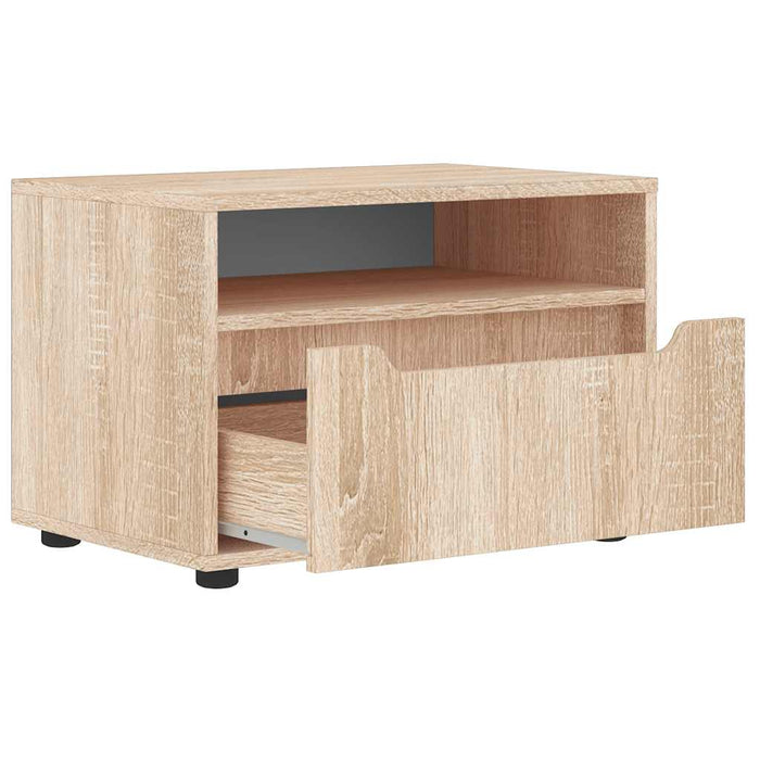 Dulap TV „VISNES” Stejar Sonoma 60x40x38 cm lemn prelucrat - WALTI WALTI