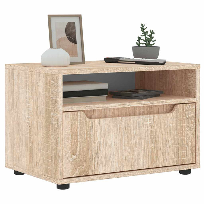 Dulap TV „VISNES” Stejar Sonoma 60x40x38 cm lemn prelucrat - WALTI WALTI