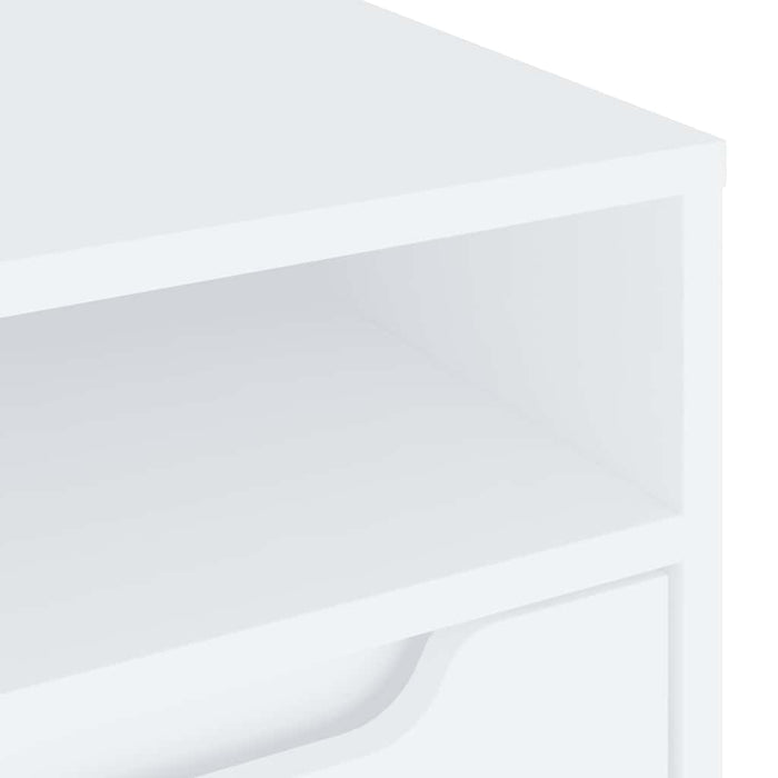 Dulap TV "VISNES" alb 100x40x38 cm lemn de prelucrare - WALTI WALTI