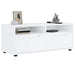 Dulap TV "VISNES" alb 100x40x38 cm lemn de prelucrare - WALTI WALTI