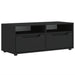 Dulap TV „VISNES” Negru 100x40x38 cm lemn prelucrat - WALTI WALTI