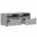 Dulap TV "VISNES" Beton Gri 100x40x38 cm Lemn prelucrat - WALTI WALTI