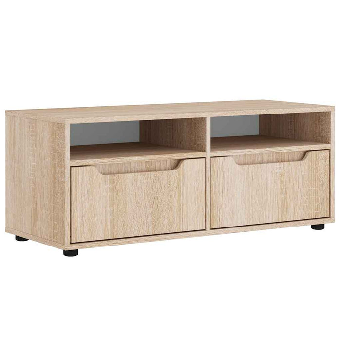 Dulap TV „VISNES” Stejar Sonoma 100x40x38 cm lemn prelucrat - WALTI WALTI