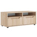 Dulap TV „VISNES” Stejar Sonoma 100x40x38 cm lemn prelucrat - WALTI WALTI
