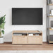 Dulap TV „VISNES” Stejar Sonoma 100x40x38 cm lemn prelucrat - WALTI WALTI