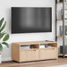 Dulap TV „VISNES” Stejar Sonoma 100x40x38 cm lemn prelucrat - WALTI WALTI
