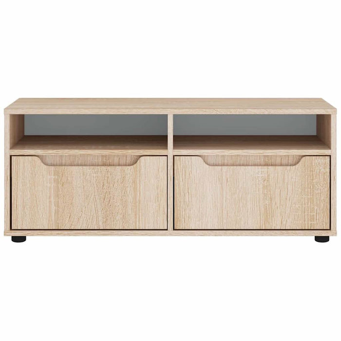 Dulap TV „VISNES” Stejar Sonoma 100x40x38 cm lemn prelucrat - WALTI WALTI