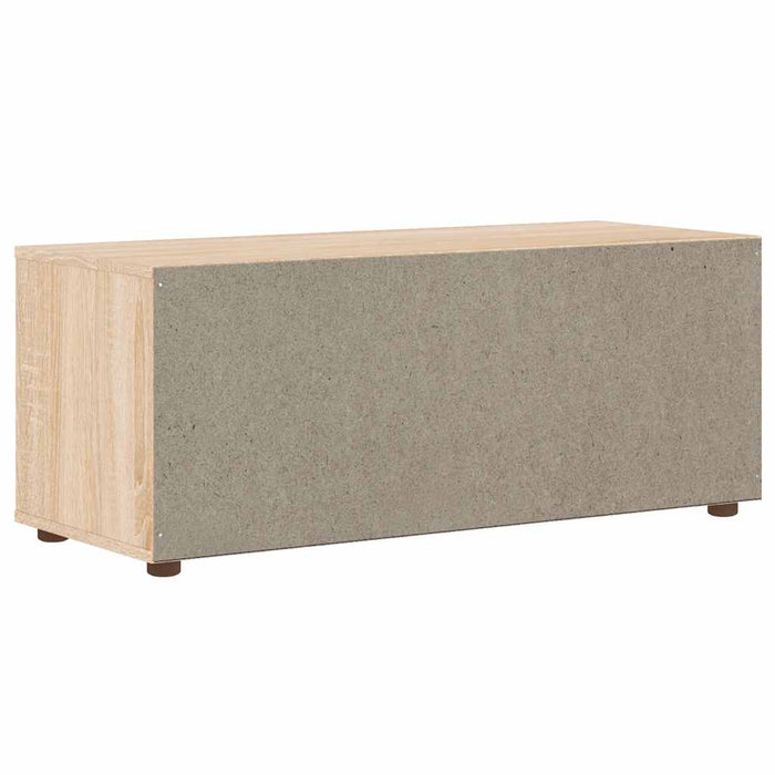 Dulap TV „VISNES” Stejar Sonoma 100x40x38 cm lemn prelucrat - WALTI WALTI