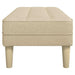 bancă cu pernă Crem 113 x 57 x 39 cm țesătură - WALTI WALTI