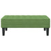 bancă cu pernă Verde deschis 113 x 57 x 39 cm Catifea - WALTI WALTI