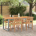 Masă de grădină pentru dining Gri 160 x 80 x 75 cm - WALTI WALTI