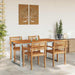 Masă de grădină pentru dining Gri 160 x 80 x 75 cm - WALTI WALTI