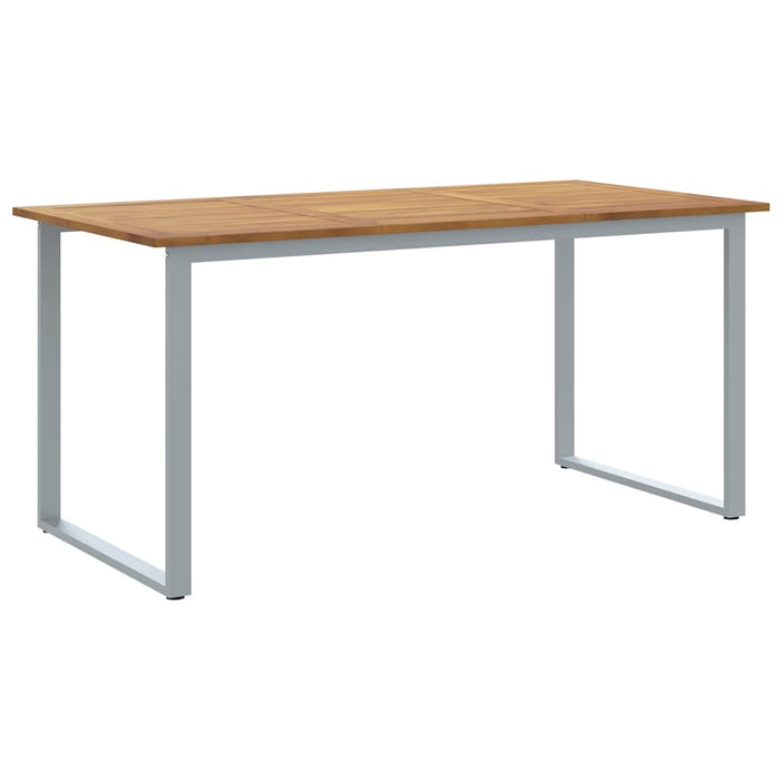 Masă de grădină pentru dining Gri 160 x 80 x 75 cm - WALTI WALTI