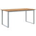 Masă de grădină pentru dining Gri 160 x 80 x 75 cm - WALTI WALTI