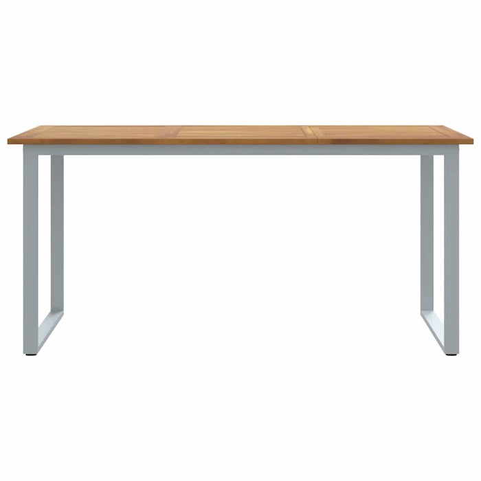 Masă de grădină pentru dining Gri 160 x 80 x 75 cm - WALTI WALTI