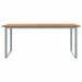 Masă de Grădină Gri 180 x 90 x 75 cm Lemn Solid de Acacia - WALTI WALTI
