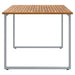 Masă de Grădină Gri 180 x 90 x 75 cm Lemn Solid de Acacia - WALTI WALTI