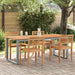 Masă de grădină pentru dining Gri 200 x 90 x 75 cm - WALTI WALTI
