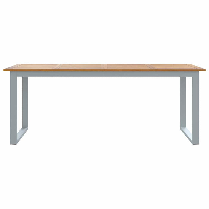Masă de grădină pentru dining Gri 200 x 90 x 75 cm - WALTI WALTI
