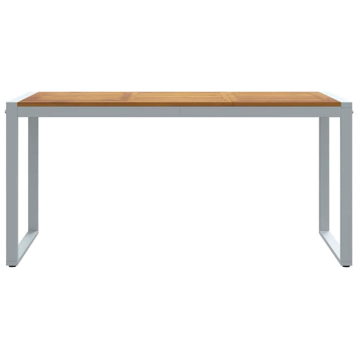 Masă de grădină pentru dining Gri 160 x 80 x 75 cm - WALTI WALTI