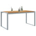 Masă de grădină pentru dining Gri 160 x 80 x 75 cm - WALTI WALTI