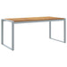 Masă de Grădină Gri 180 x 90 x 75 cm Lemn Solid de Acacia - WALTI WALTI