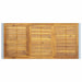 Masă de Grădină Gri 180 x 90 x 75 cm Lemn Solid de Acacia - WALTI WALTI