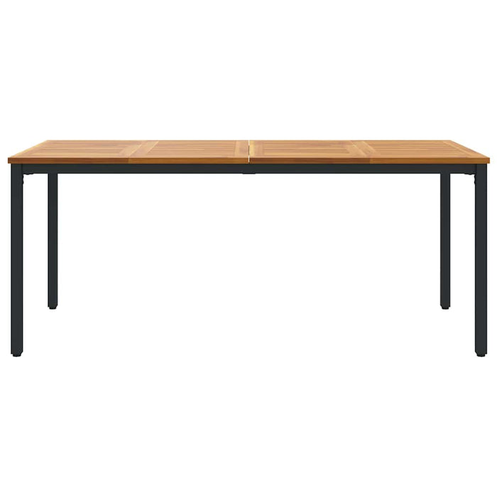 Mese de exterior Natural și negru 180 x 90 x 75 cm - WALTI WALTI