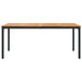 Mese de exterior Natural și negru 180 x 90 x 75 cm - WALTI WALTI