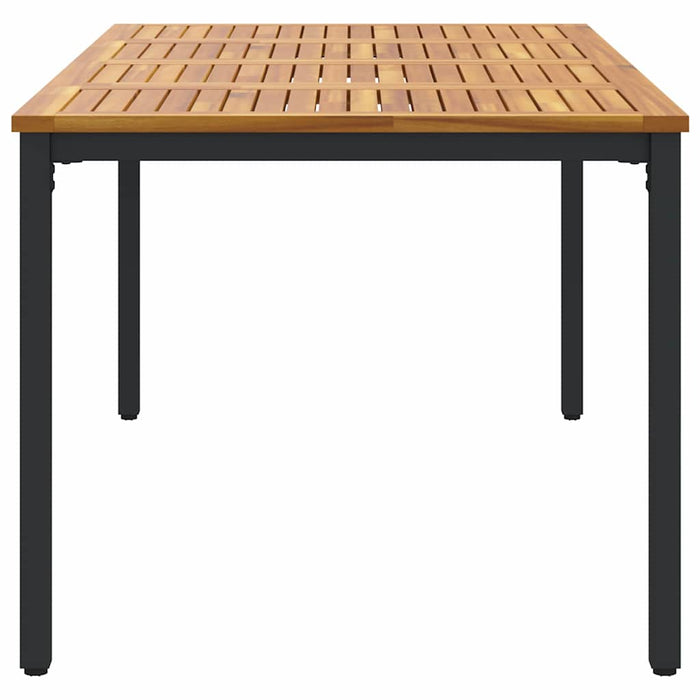 Mese de exterior Natural și negru 180 x 90 x 75 cm - WALTI WALTI