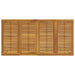 Mese de exterior Natural și negru 180 x 90 x 75 cm - WALTI WALTI