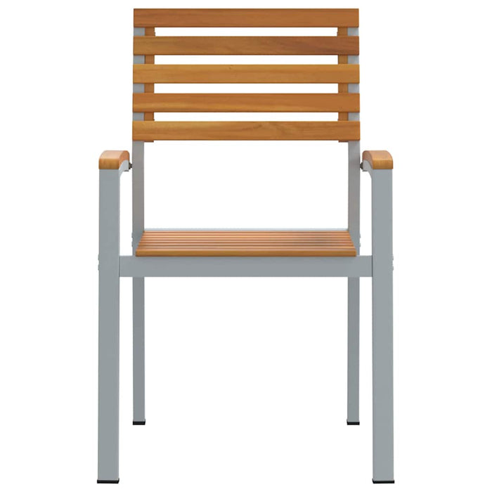 Scaun pentru Grădină 4 pcs Maro 56 x 57 x 87cm - WALTI WALTI