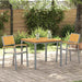 Scaun pentru Grădină 2 pcs Maro 56 x 57 x 87cm - WALTI WALTI