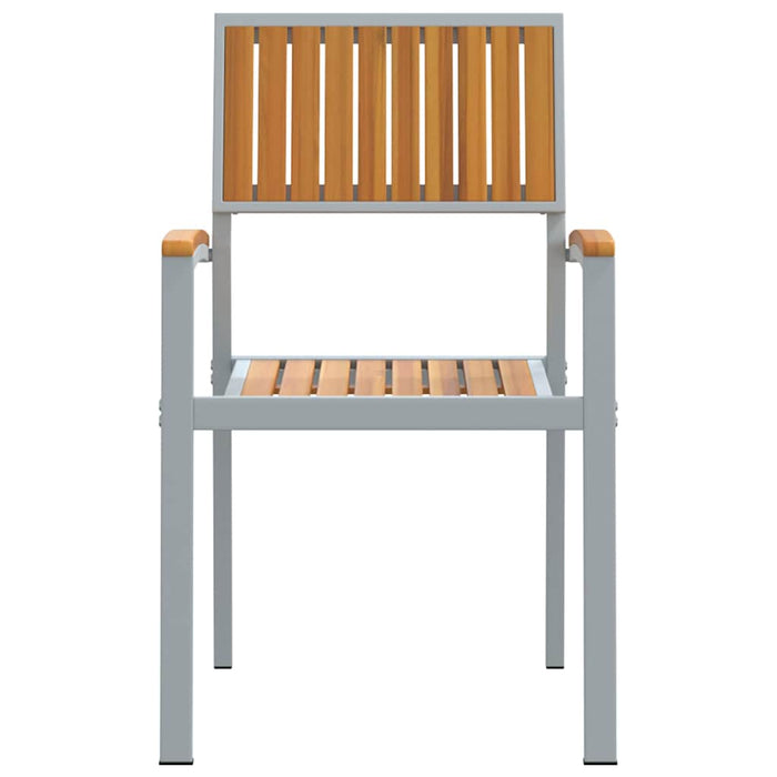 Scaun pentru Grădină 2 pcs Maro 56 x 57 x 87cm - WALTI WALTI
