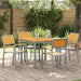 Scaun pentru Grădină 4 pcs Maro 56 x 57 x 87cm - WALTI WALTI