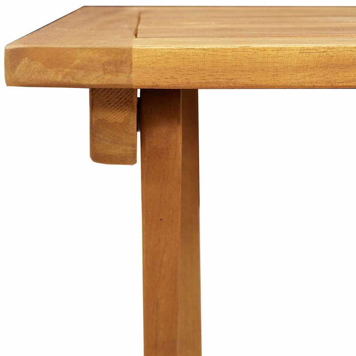 Masă de Grădină natural 60 x 60 x 72 cm Lemn Solid de Acacia - WALTI WALTI