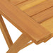 Masă de Grădină natural 60 x 60 x 72 cm Lemn Solid de Acacia - WALTI WALTI