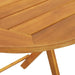 Masă de Grădină natural 60 x 60 x 72 cm Lemn Solid de Acacia - WALTI WALTI