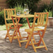 Set bistro 3 pcs Ulei Natural Lemn Solid de Acacia - WALTI WALTI